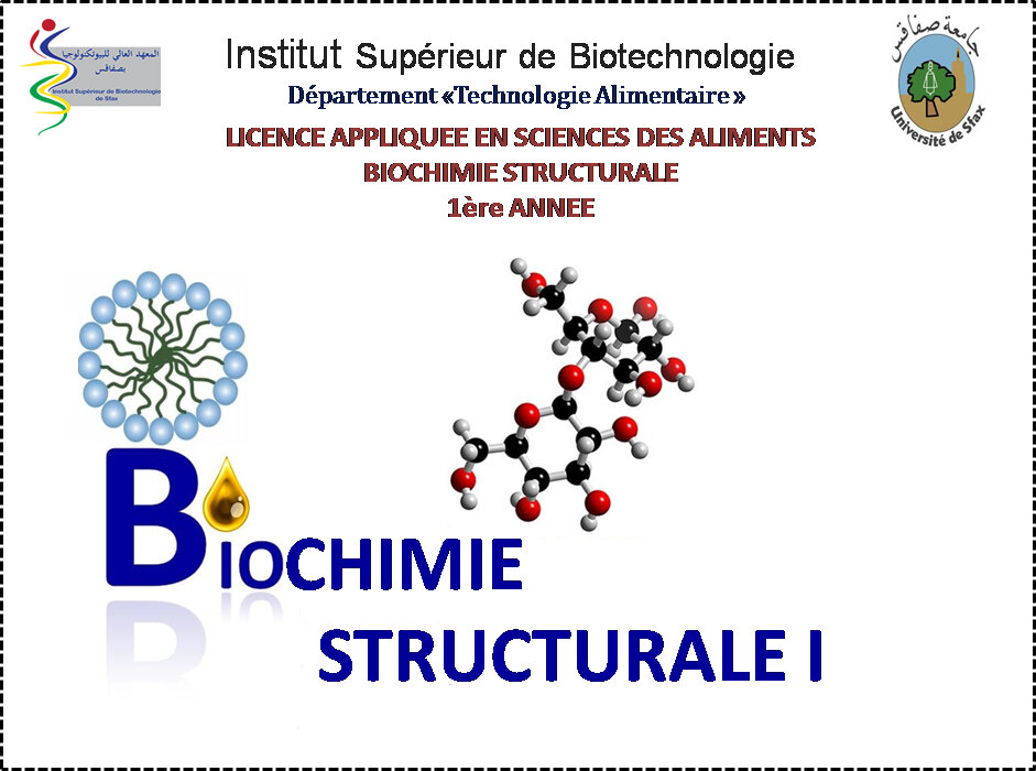 Biochimie Structurale I